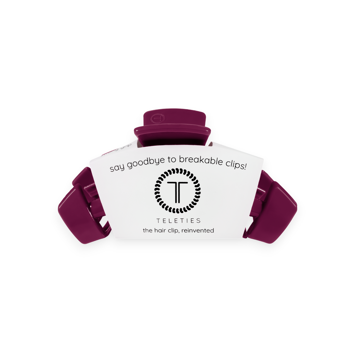 TELETIES - Classic Mulberry Small Claw Clip TELETIES