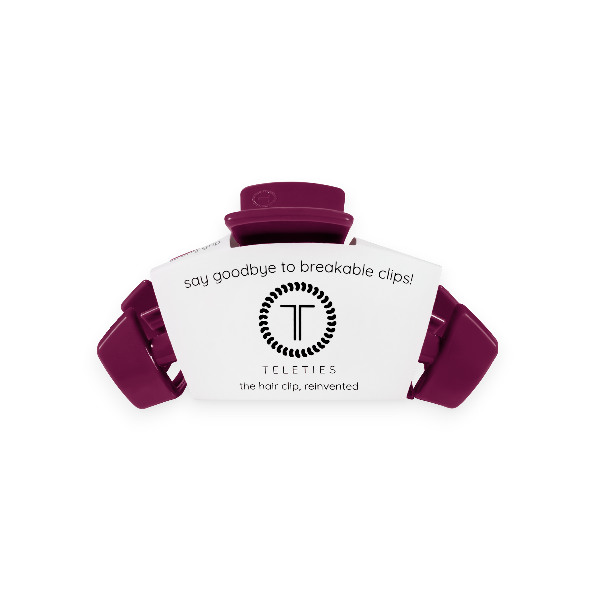 TELETIES - Classic Mulberry Small Claw Clip TELETIES