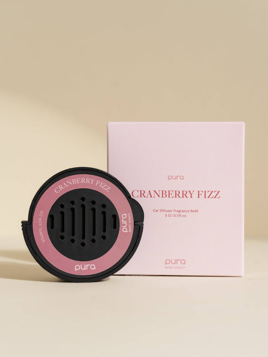 Cranberry Fizz Pura Car Diffuser Scent Refill Pura