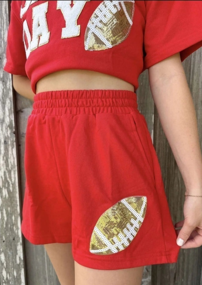 The Ruby Red Football Gameday Set She + Sky