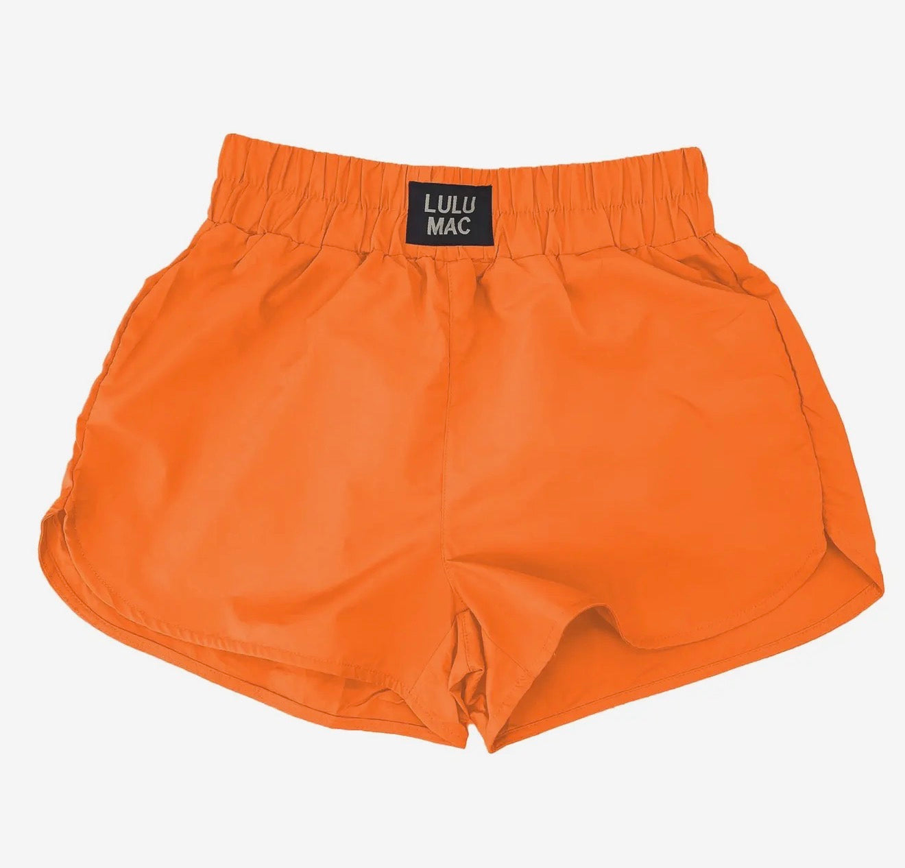 Lulu Mac Orange DD Athletic Shorts Girlie Girl Originals