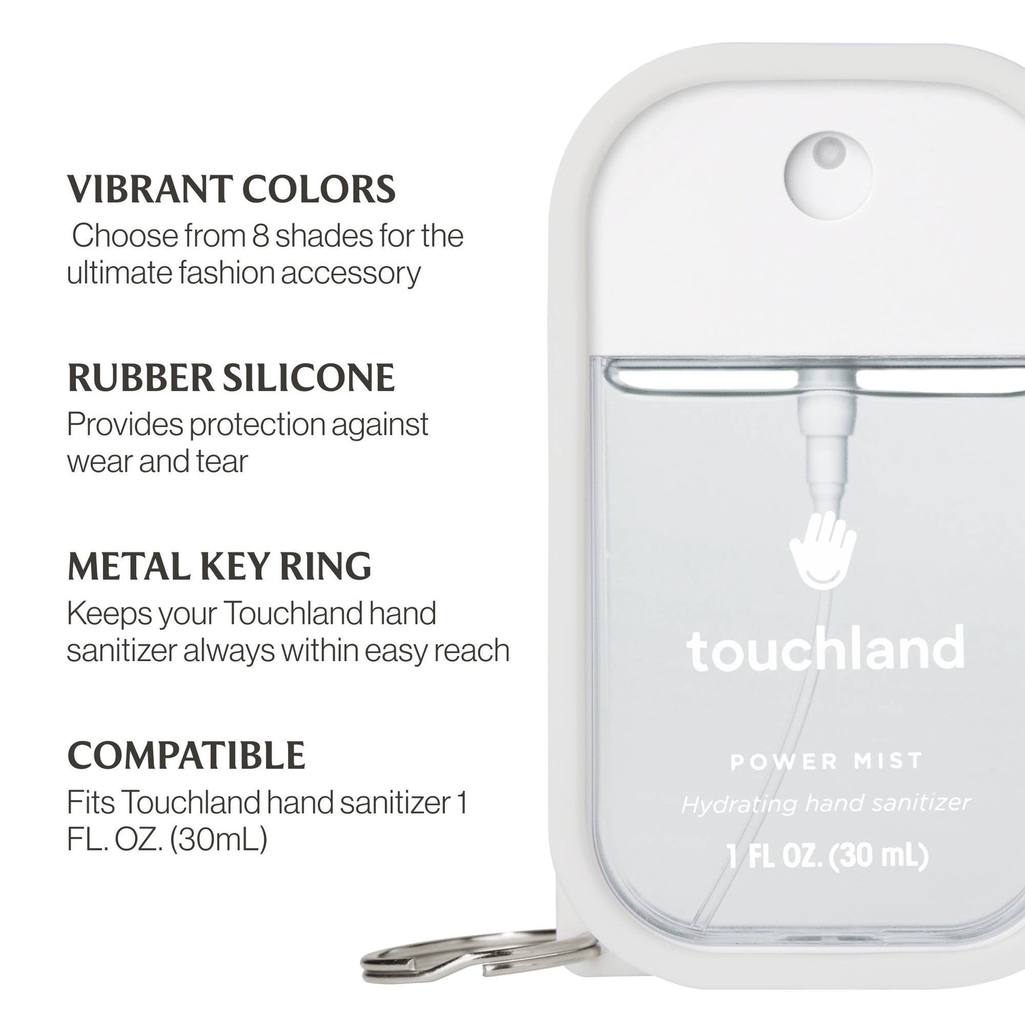 Icy White Hand Mist Case Touchland
