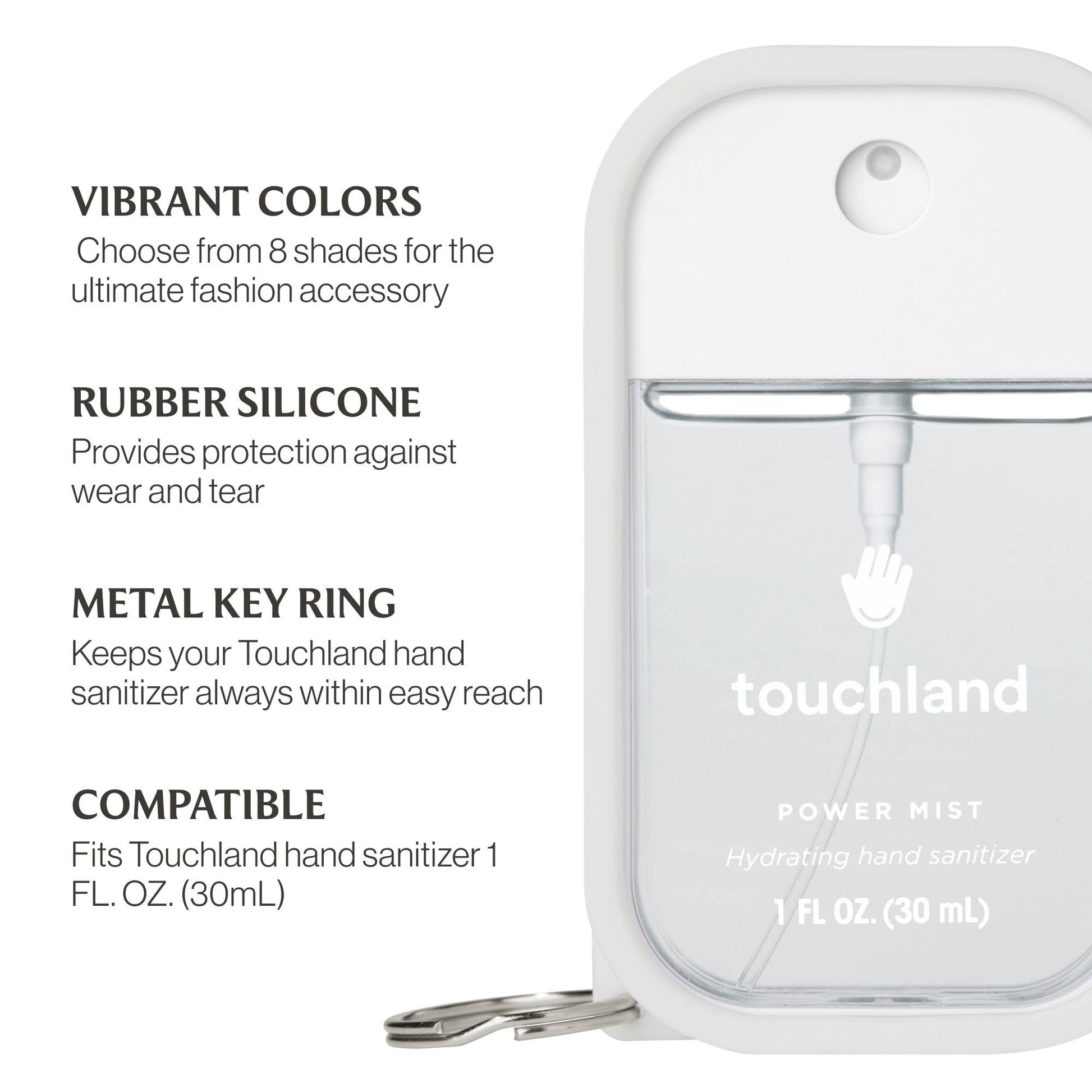 Icy White Hand Mist Case Touchland