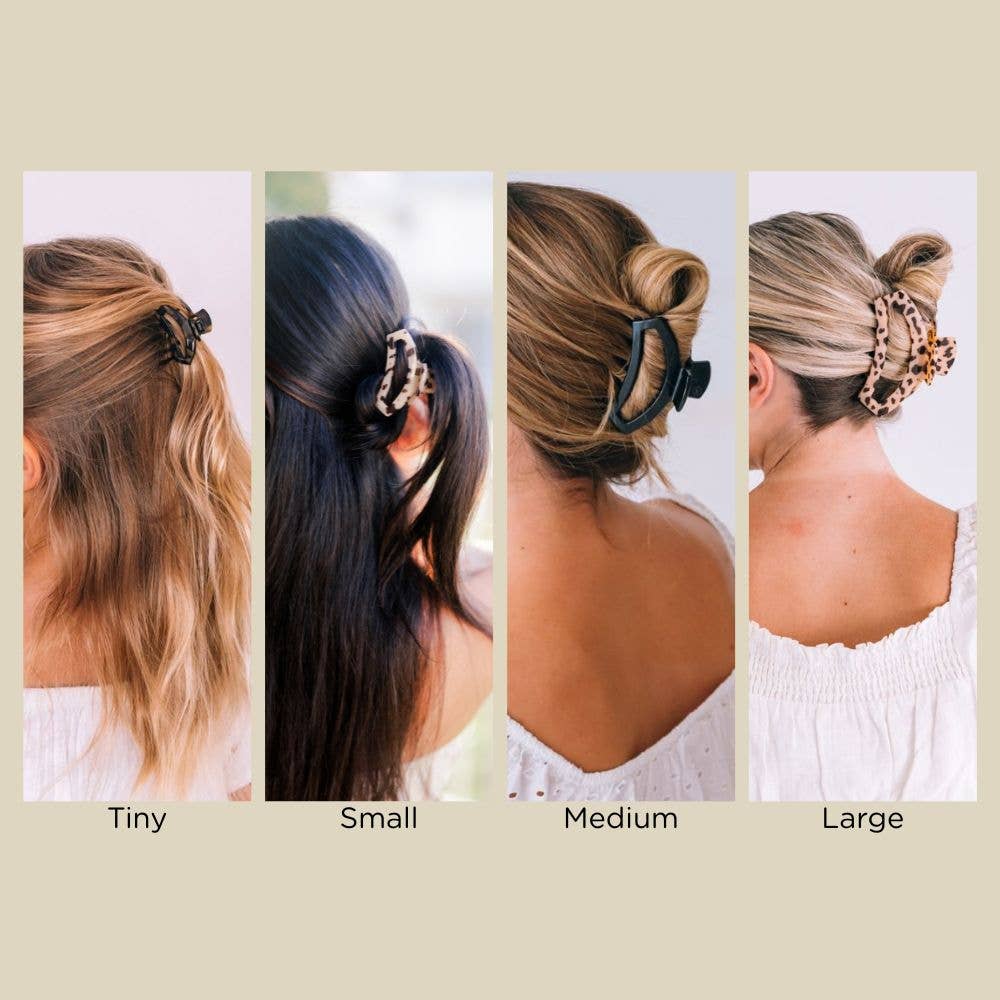 TELETIES - Open Hair Clip | Large | Summer Sky TELETIES