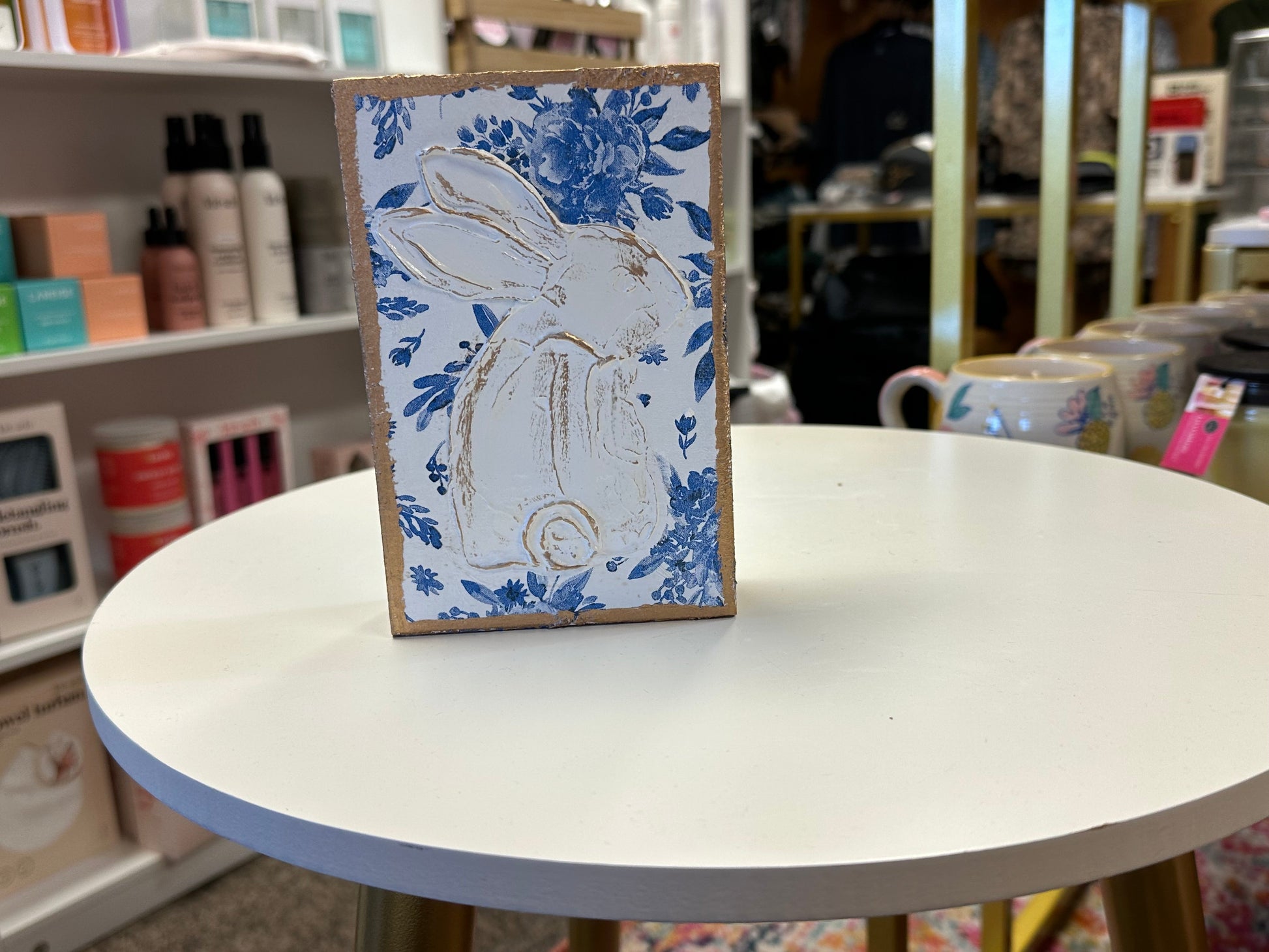 Coddiwomple Chinoiserie Bunny Botanicals Blue White Bridal Tea Art Blocks Coddiwomple