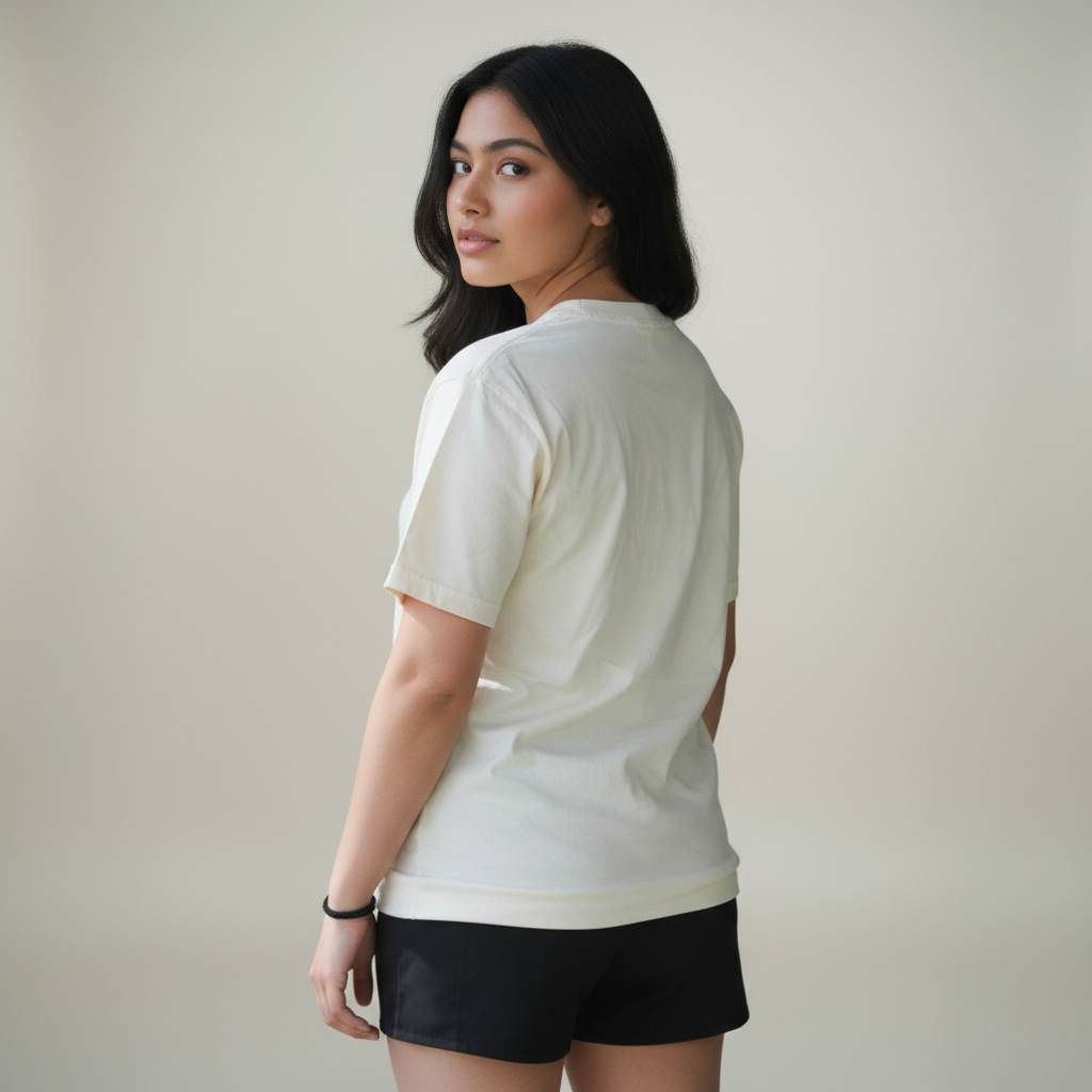 Colorful Brushstroke Rebelman Ivory T-Shirt SOUTHERN SUNDROP BOUTIQUE