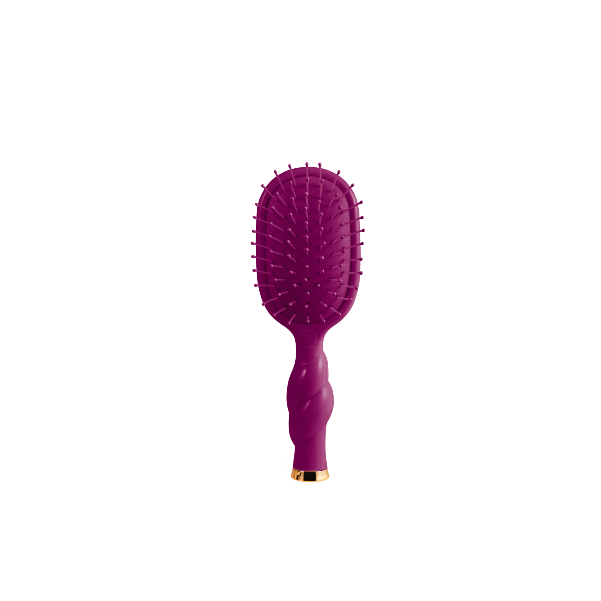 TELETIES - Mini Detangler Hair Brush for Medium Hair - Mulberry TELETIES