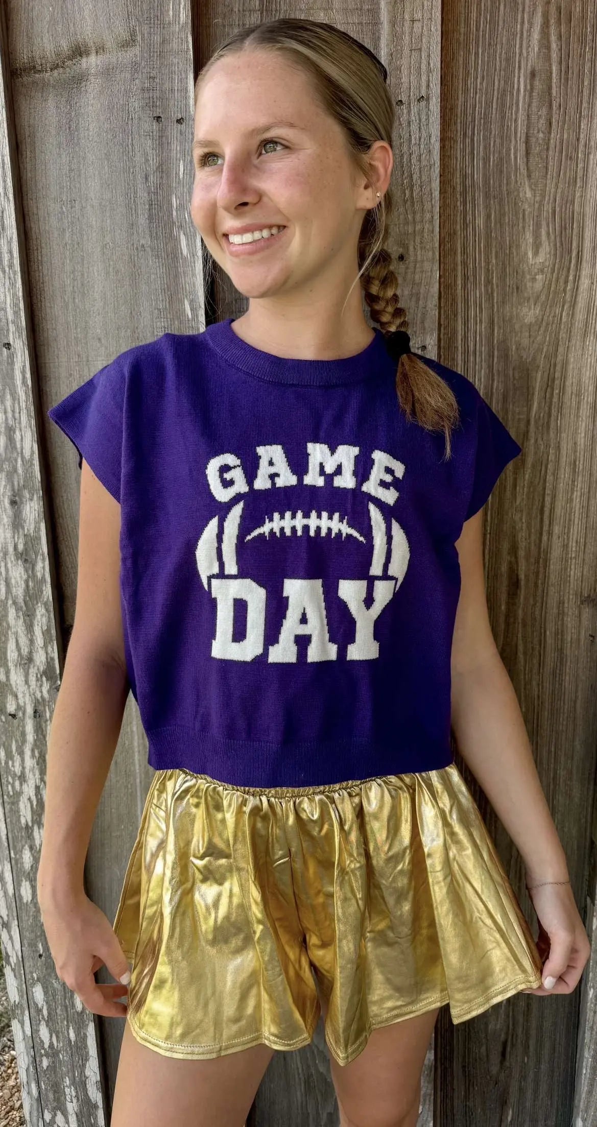 Perfect Knitted Gameday Top SOUTHERN SUNDROP BOUTIQUE