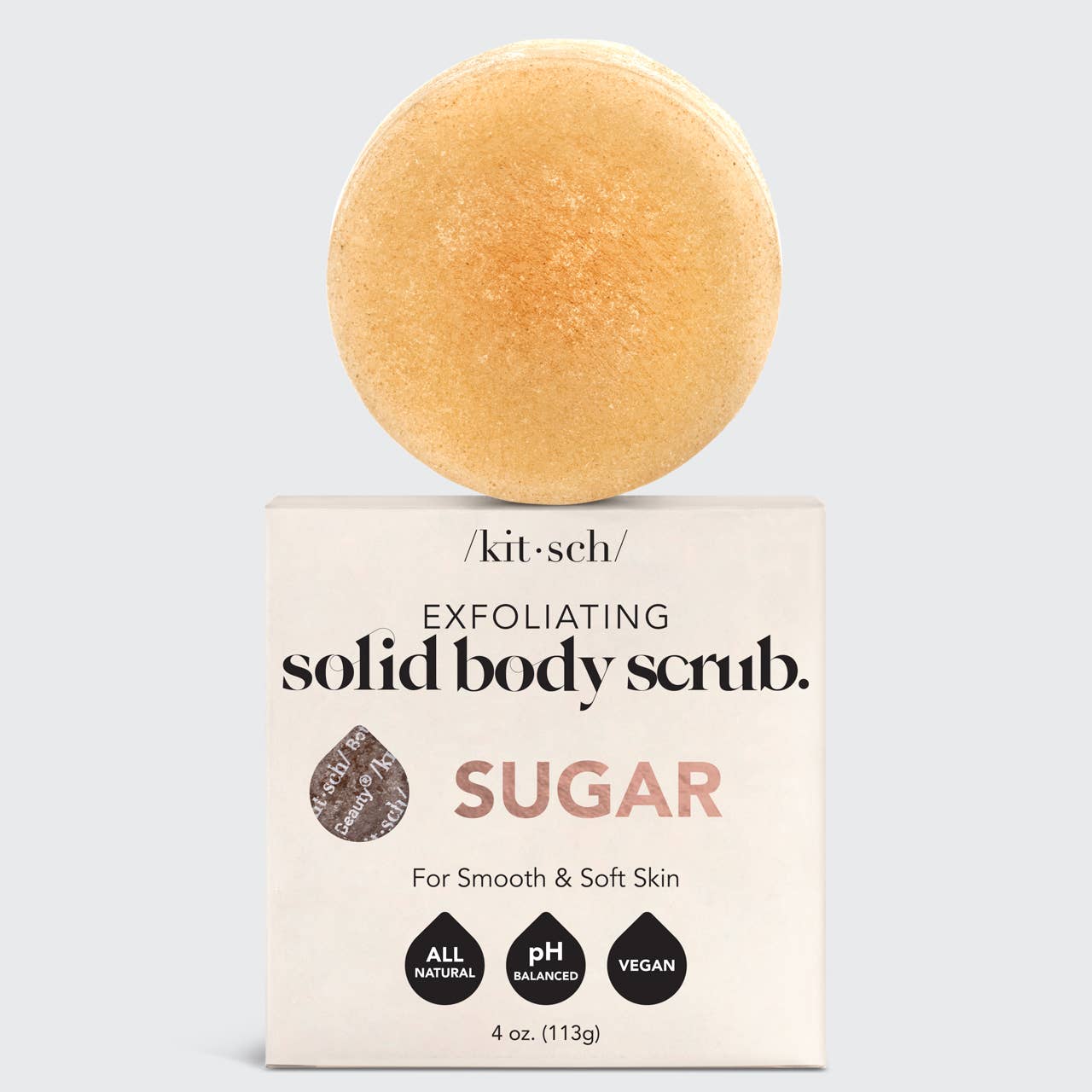 KITSCH - Sugar Exfoliating Body Scrub Bar KITSCH