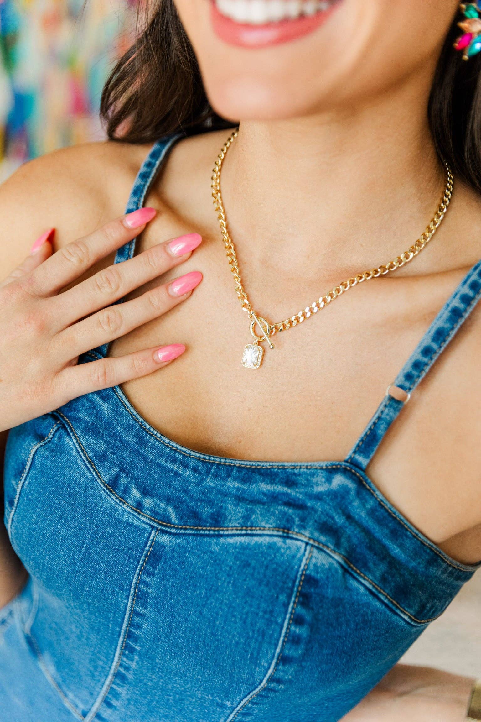 Taylor Shaye Designs - Glam Toggle Necklace Taylor Shaye Designs
