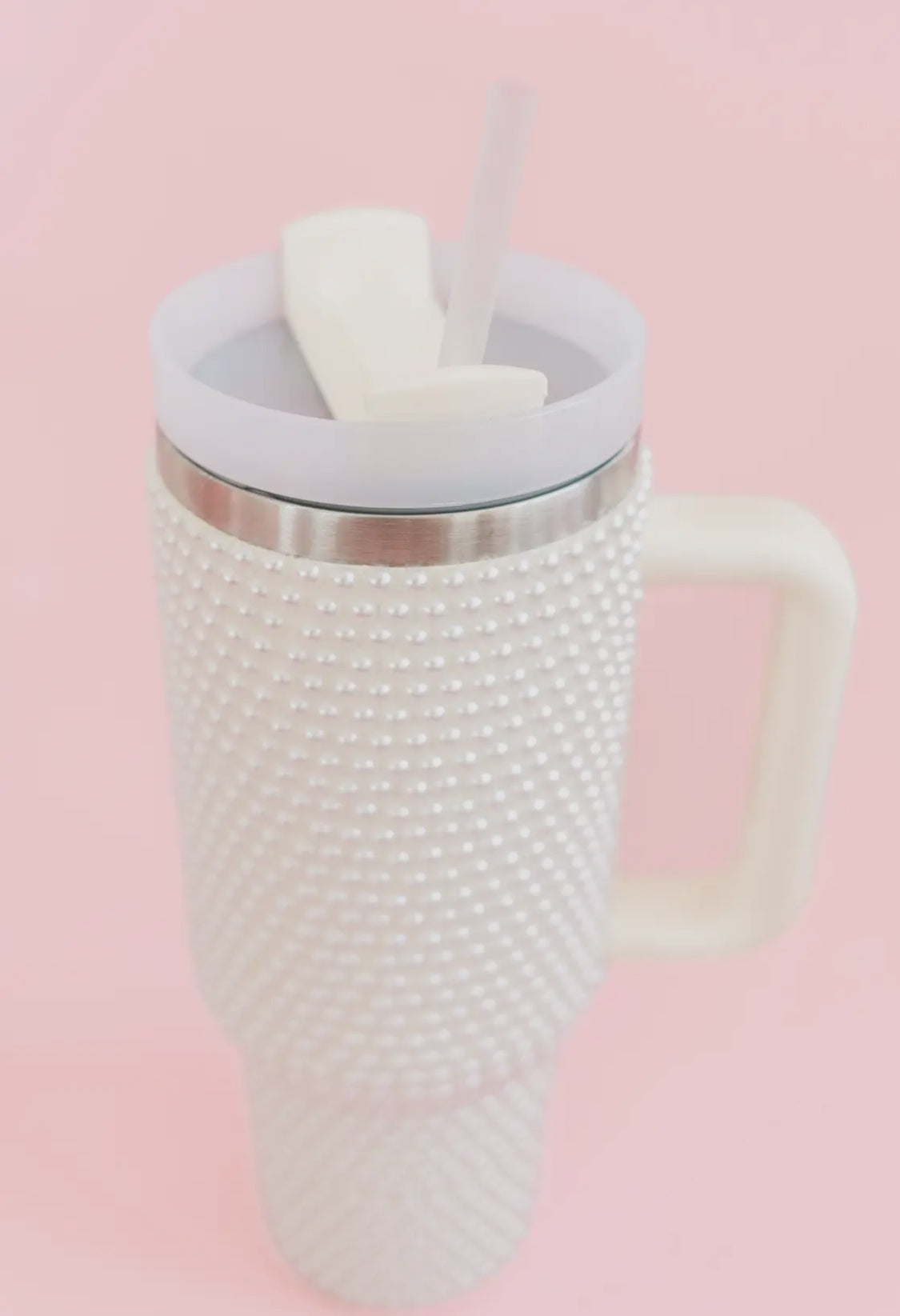 Rock Paper Scissors Pink Pearl 40oz Tumbler: Pink Rock Paper Scissors