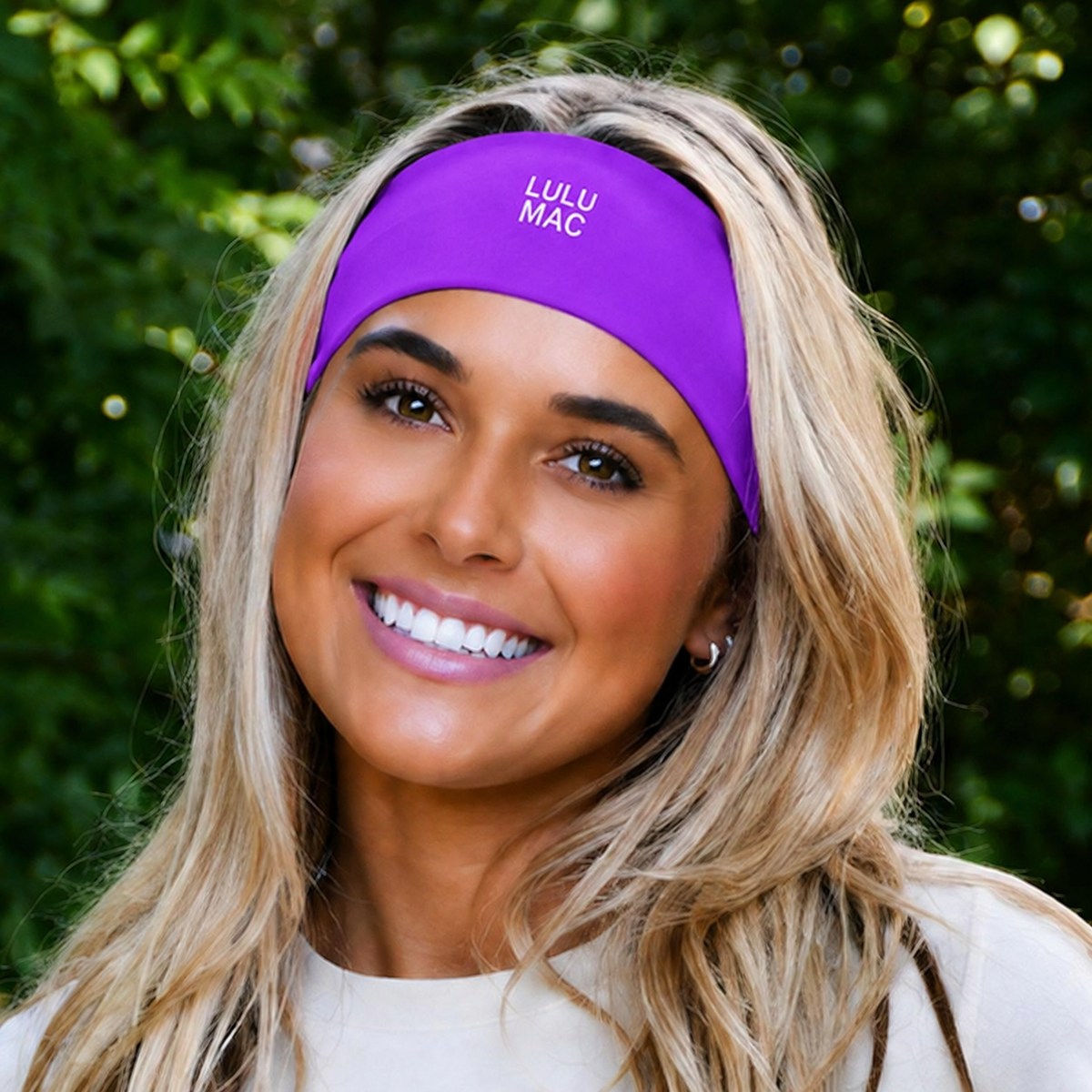 Girlie Girl Originals - LM-HB-1000 Lulu Mac Headband - Purple Girlie Girl Originals