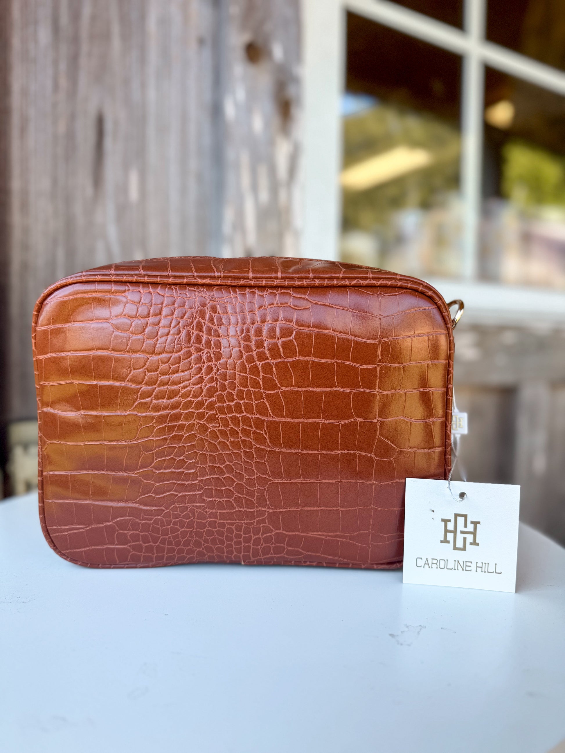 Caroline Hill Fiona Saddle EC Crossbody Purse Caroline Hill