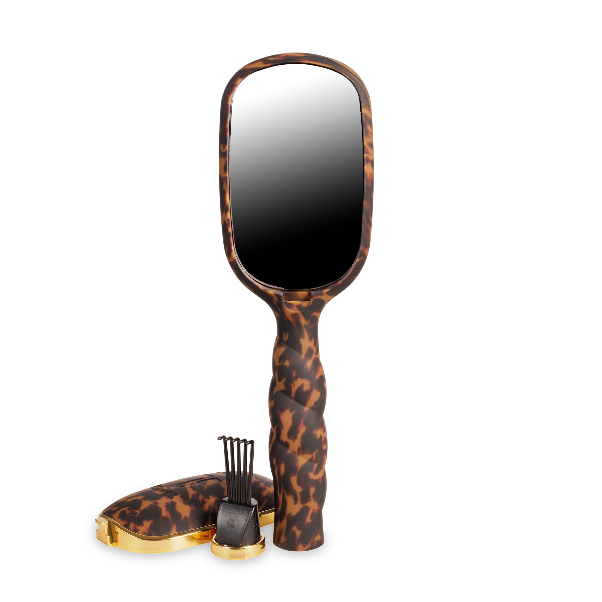 TELETIES - Detangler Hair Brush for Thick Hair - Tortoise TELETIES