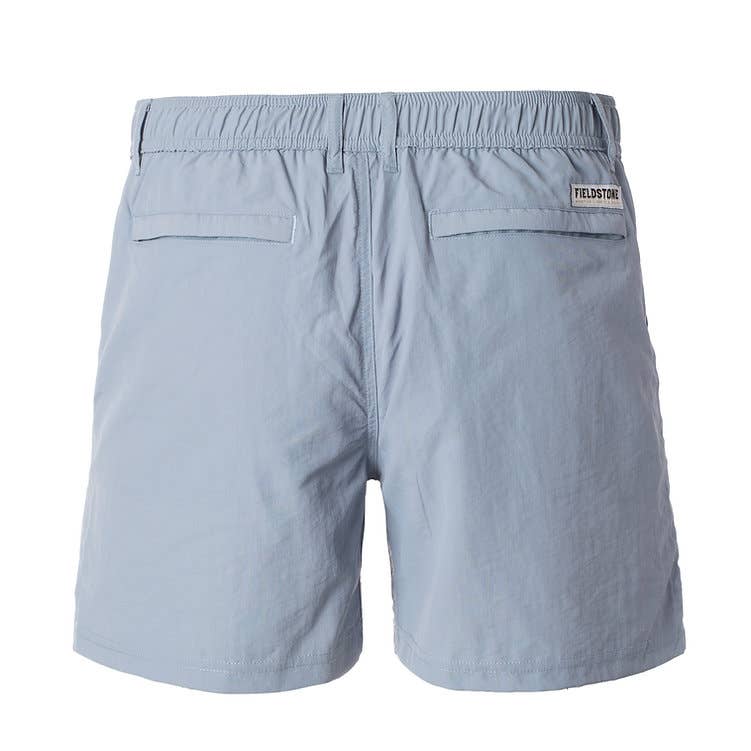 Buck Wild Branding - Angler Shorts (711): Washed Denim / XL Buck Wild Branding
