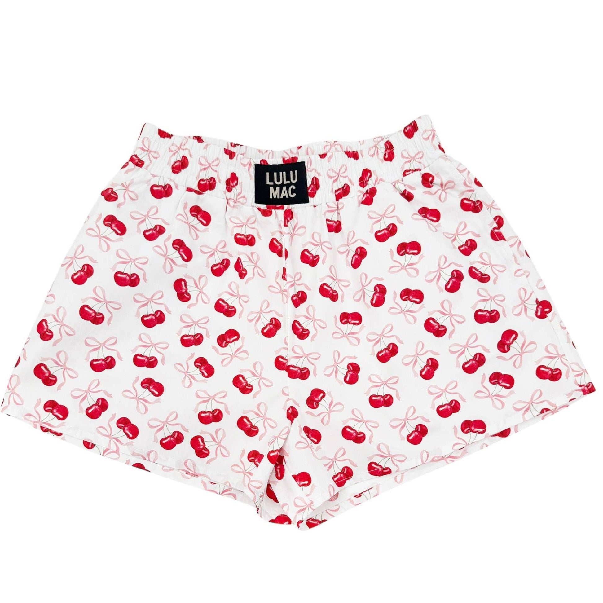 Girlie Girl Originals - BXCH-CHERRY BOXER SHORT: CHERRY / X-Large Girlie Girl Originals