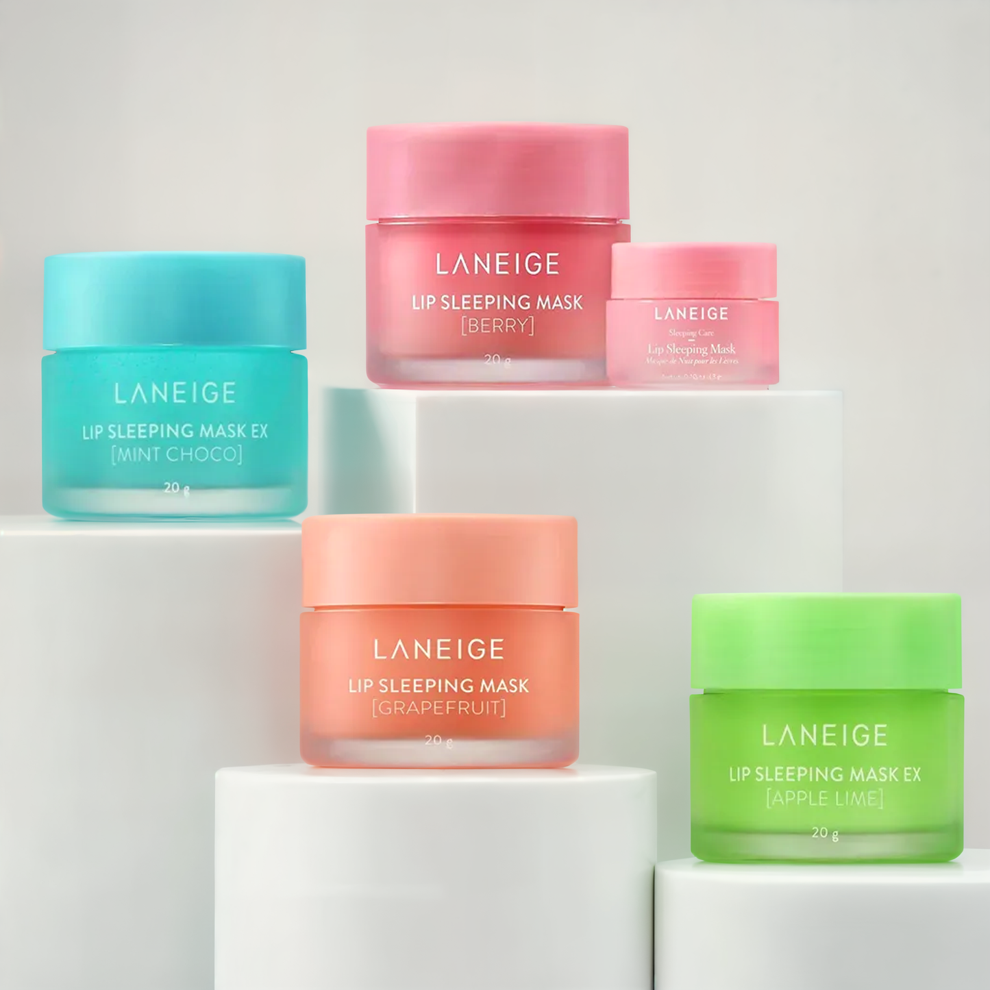 Kosmic - Kbeauty Skincare - [LANEIGE] Lip Sleeping Mask with Vitamin C, 4 Types: Berry Kosmic - Kbeauty Skincare