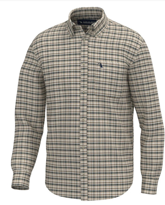 Local Boy Grey/ Red/ Black Faulk Dress Shirt LOCAL BOY OUTFITTER