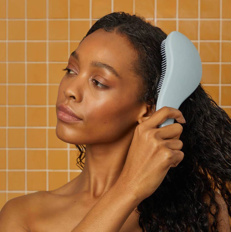KITSCH - Detangling Brush - Haze Blue KITSCH