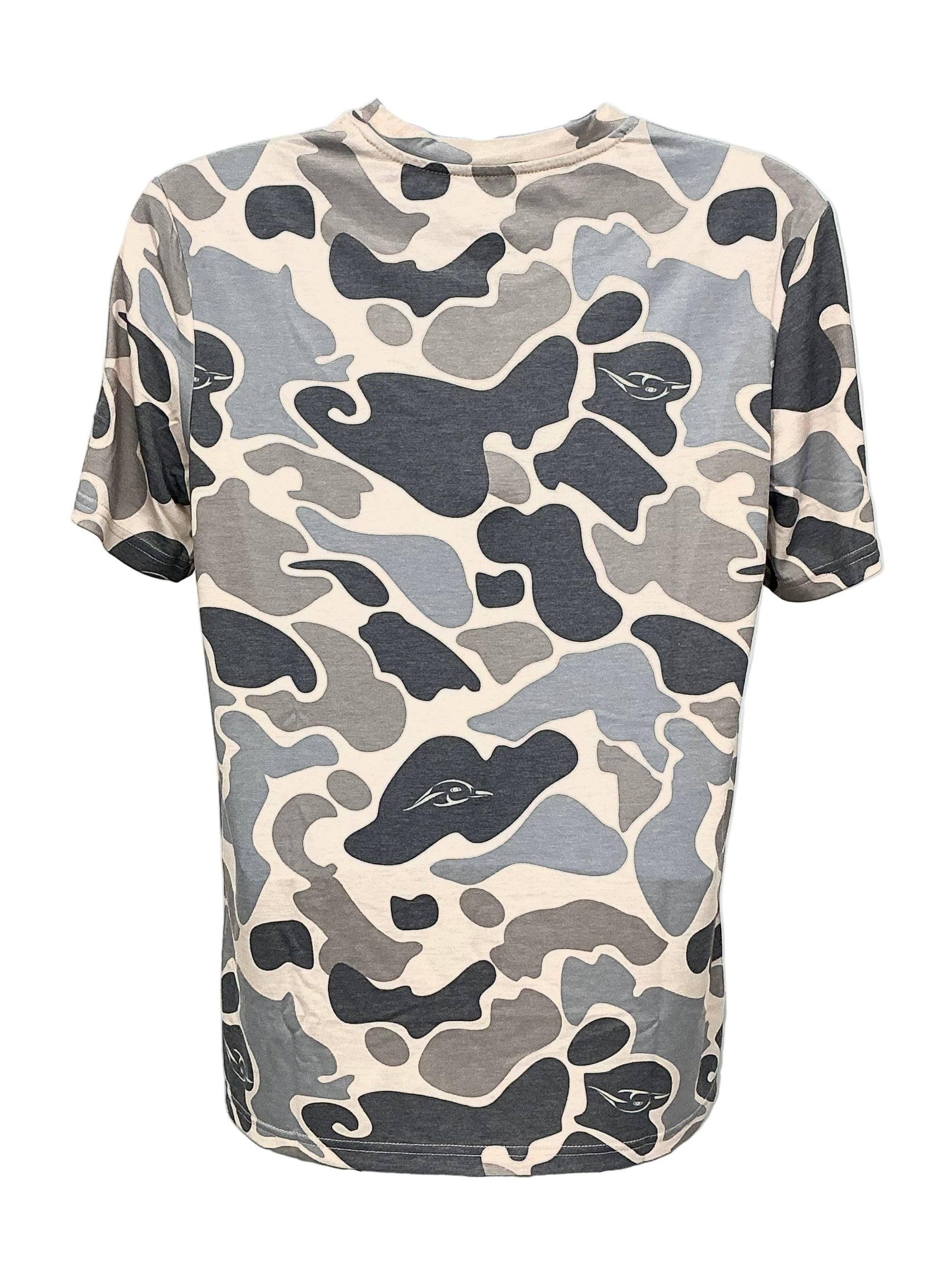 American Flyway Waterfowl - AFW Vintage Camo Hardwoods: L American Flyway Waterfowl