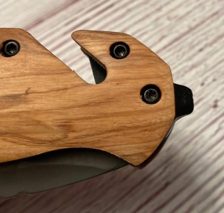 Quail Tail Laser Art - Elk Majestic Knife Quail Tail Laser Art