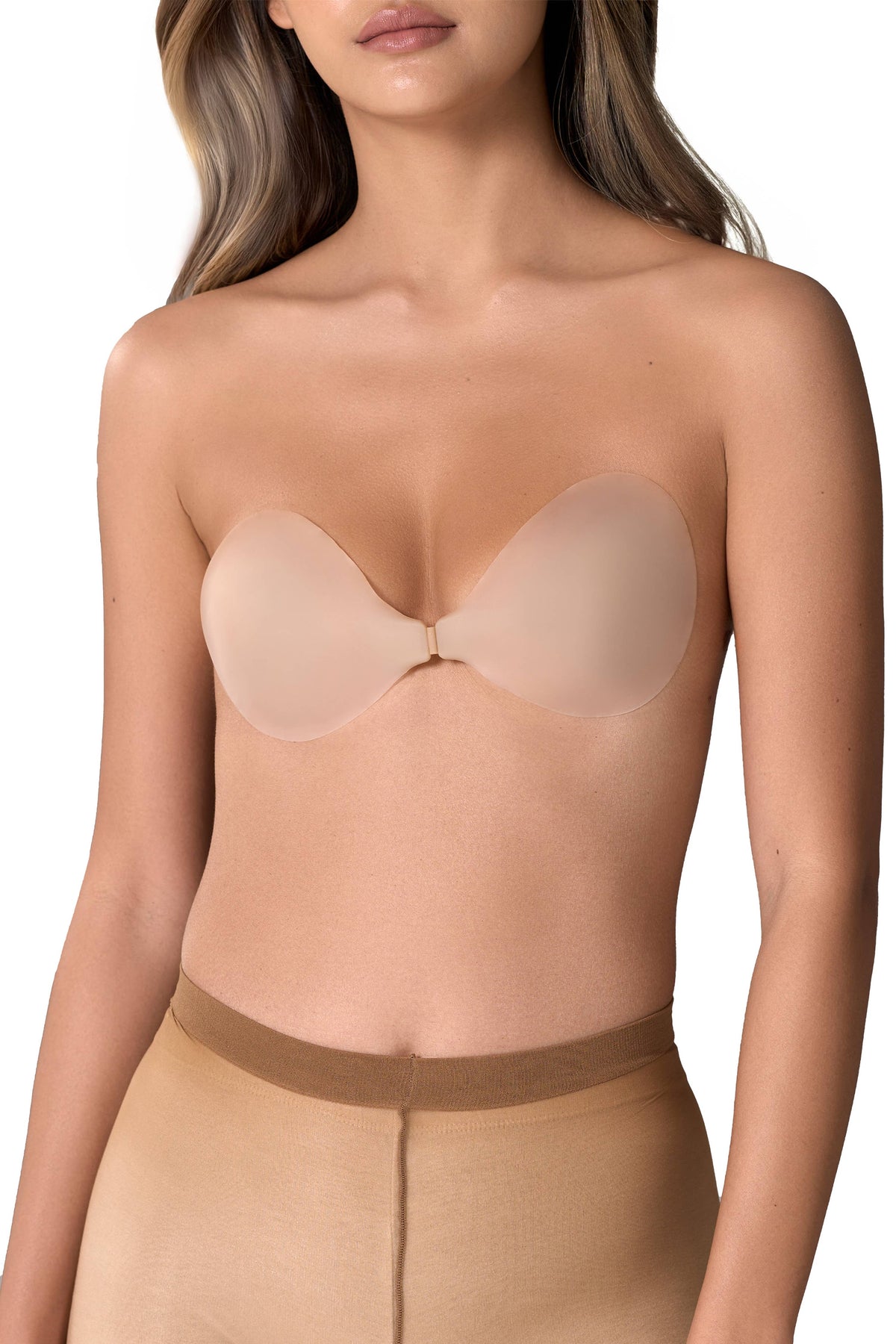 NOOD - Shape Up | Reusable Adhesive Silicone Bra: No 5 Soft Tan / A NOOD