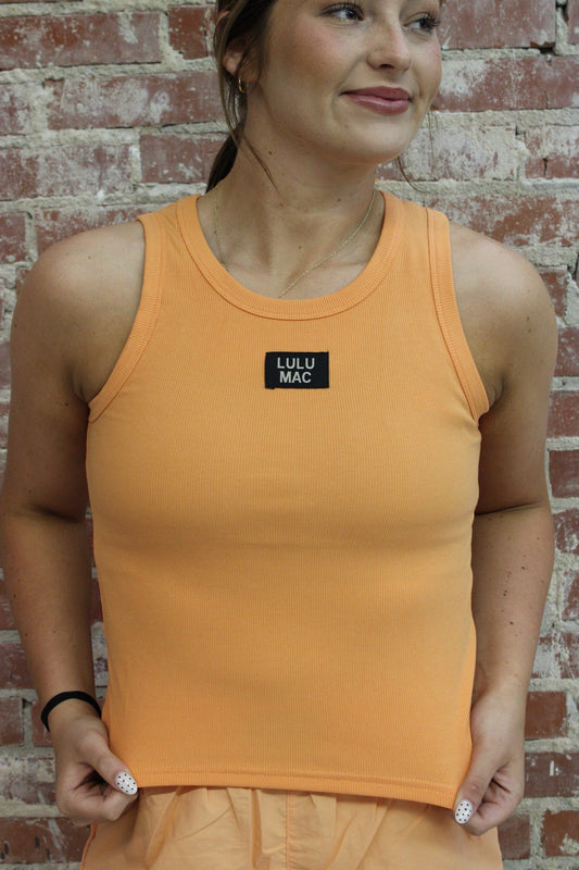 Lulu Mac OG Cantaloupe Tank Top Girlie Girl Originals