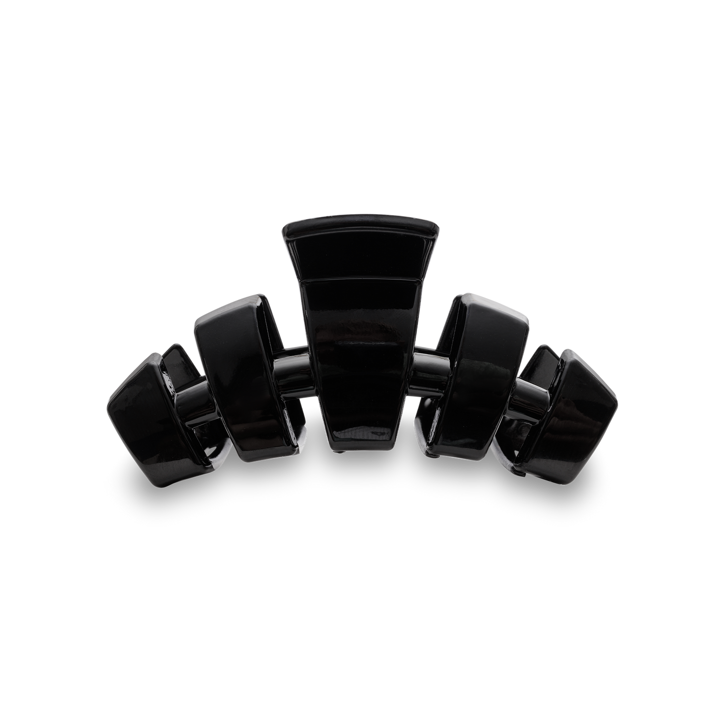 TELETIES - Classic Hair Clip | Med. | Jet Black TELETIES