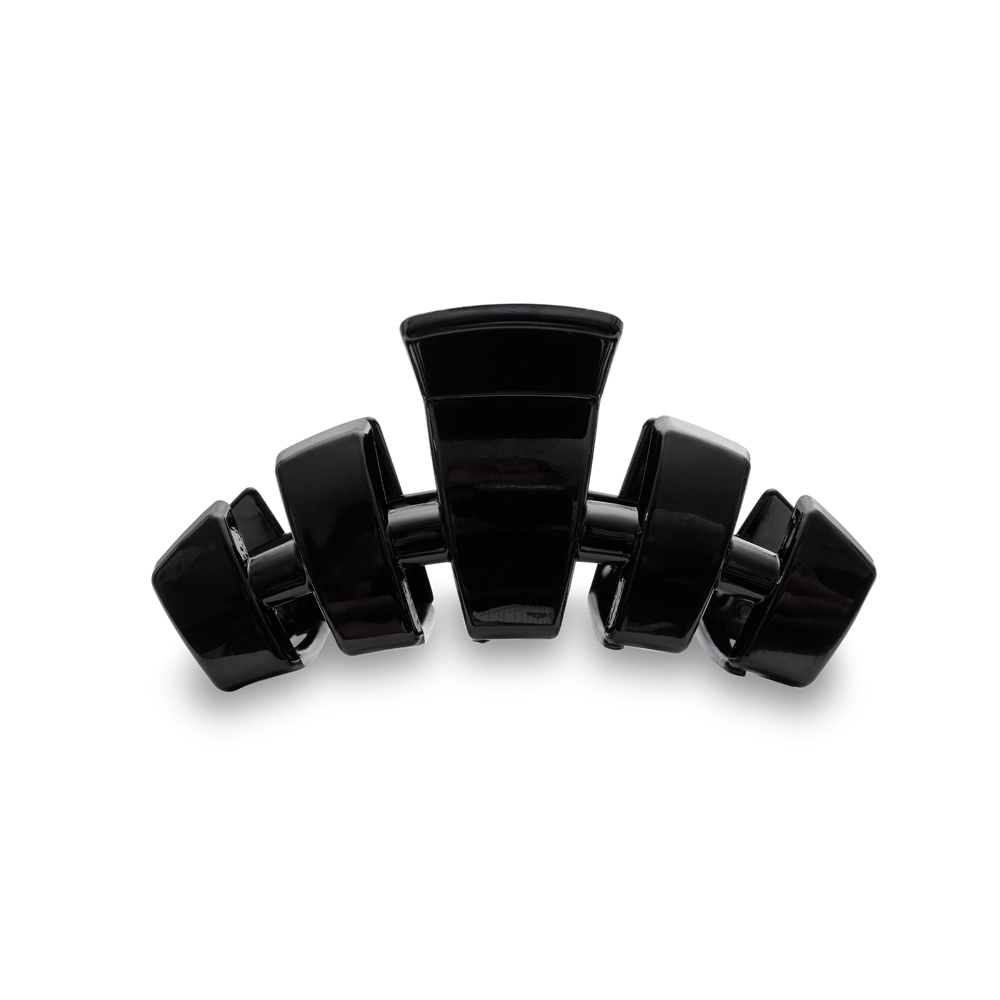TELETIES - Classic Hair Clip | Med. | Jet Black TELETIES