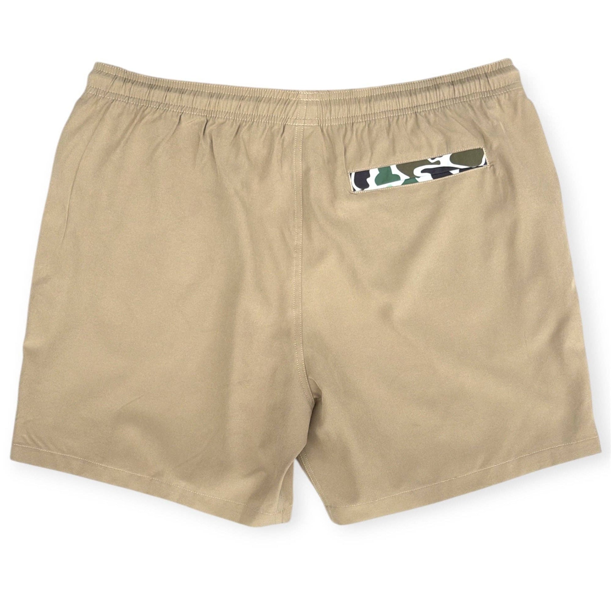 Honey Hole Outdoors - The Weekender Shorts - Khaki (PRE-ORDER): S Honey Hole Outdoors