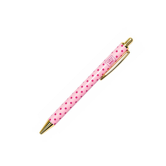 Girlie Girl Originals - LM-PEN-PD Pink/Hot Pink Dot Ink Pen Girlie Girl Originals