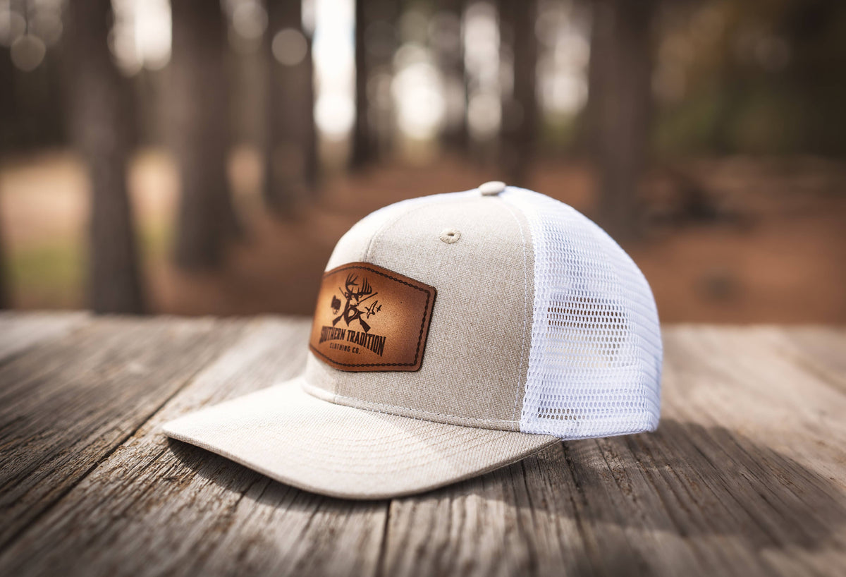 Southern Tradition Tradition Clothing Co - Khaki & White 6 Panel Southern Tradition Tradition Clothing Co