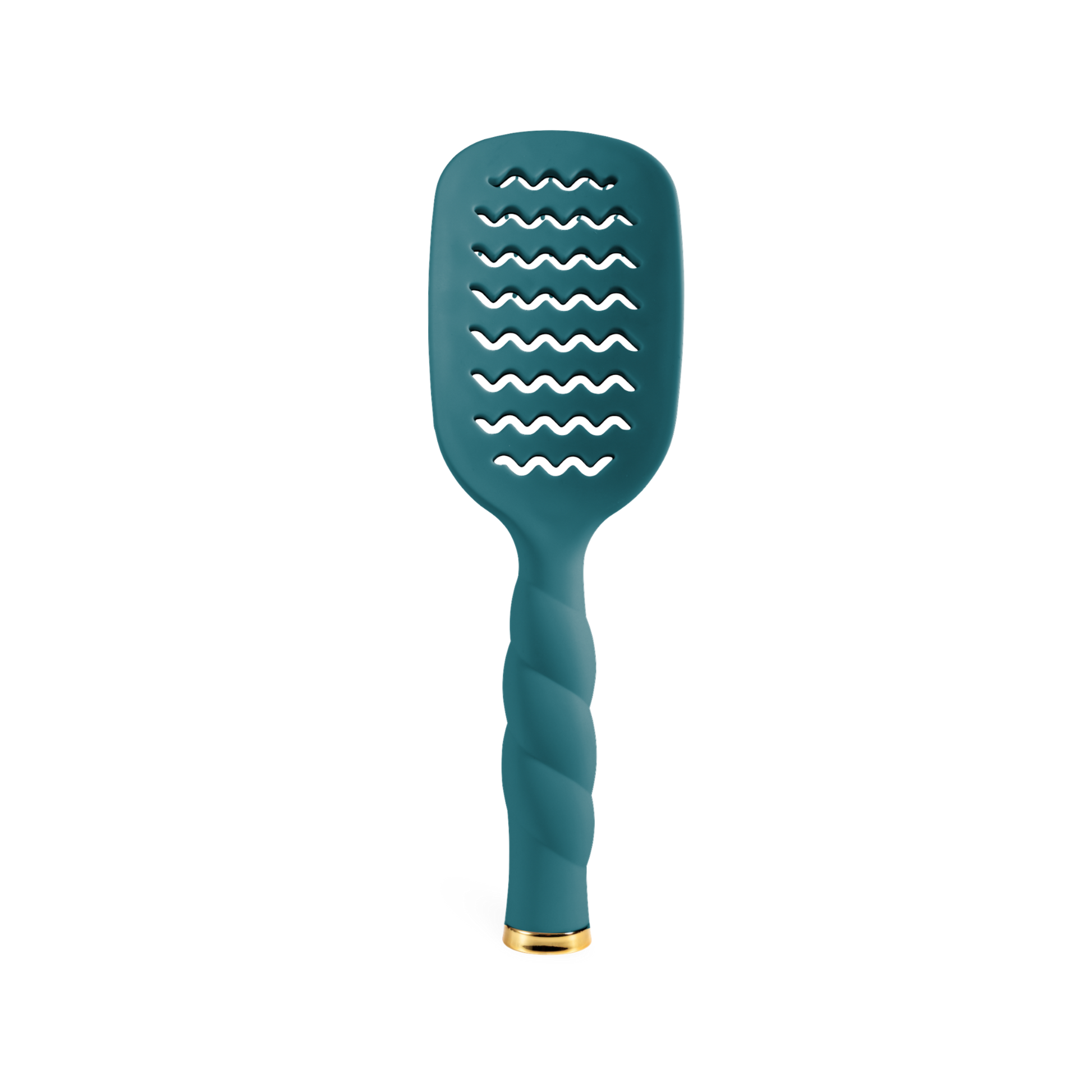 TELETIES - Vented Hair Brush - Teal With It TELETIES