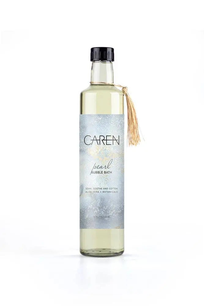 Caren Products - Pearl Bubble Bath  18oz Glass Bottle Caren Products