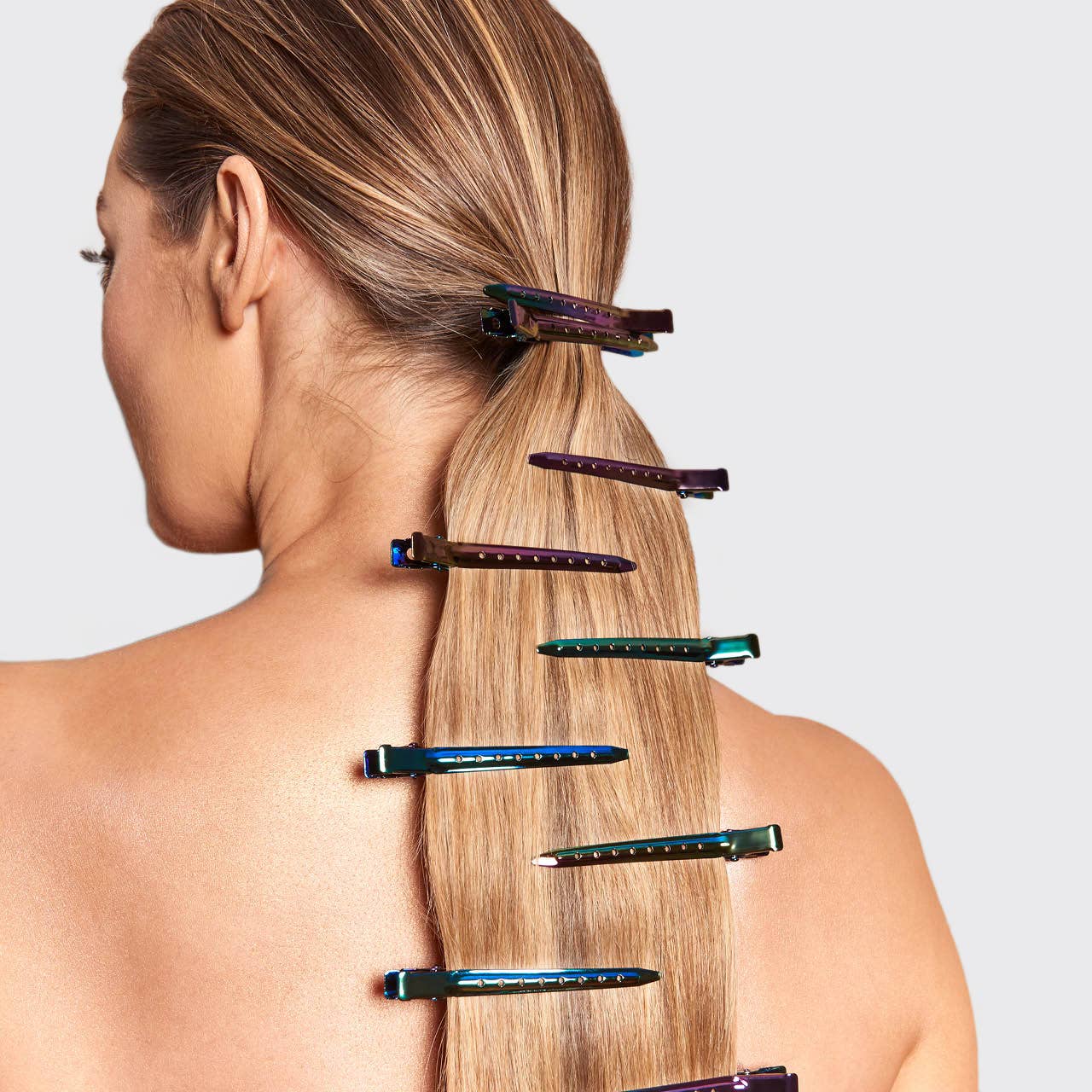 KITSCH - Styling Hair Clips 6pc - Iridescent KITSCH