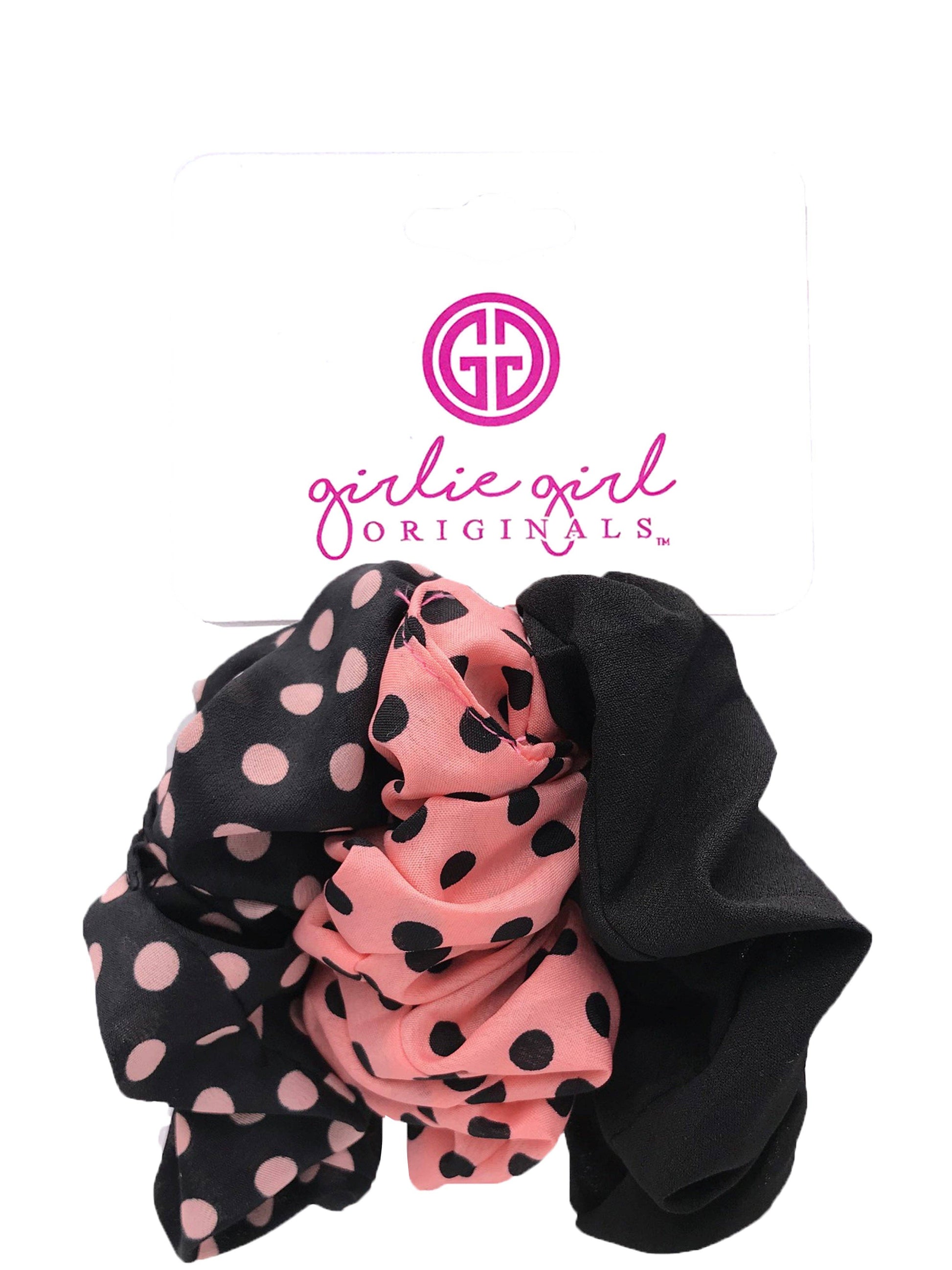 Girlie Girl Originals - SCR-12-DOT Assorted Scrunchies Girlie Girl Originals