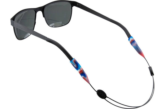 Cablz, Inc - Cablz Zipz Adjustable with Universal End -ZipzMarble: Red, White & Blue Marble / 14" Cablz, Inc