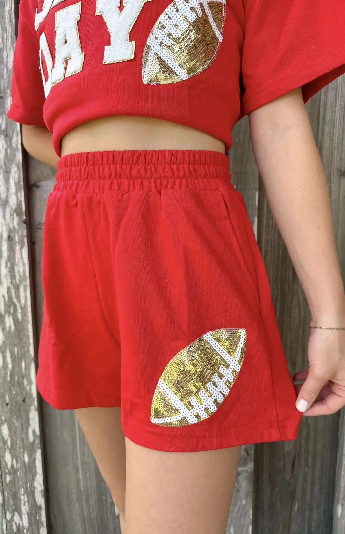 The Ruby Red Football Gameday Set She + Sky