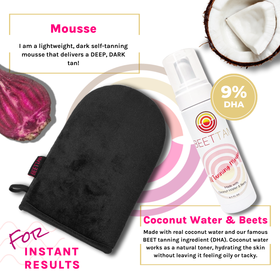 Beettan LLC - BEETTAN Self Tanning Mousse (Medium-Dark) Beettan LLC