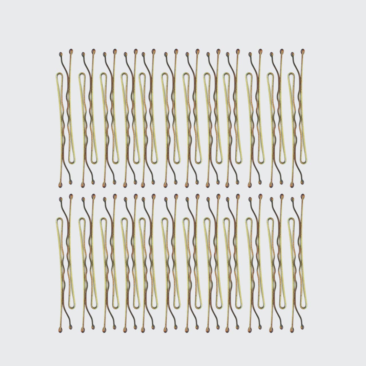 KITSCH - Essential Bobby Pins 45pc - Brown KITSCH