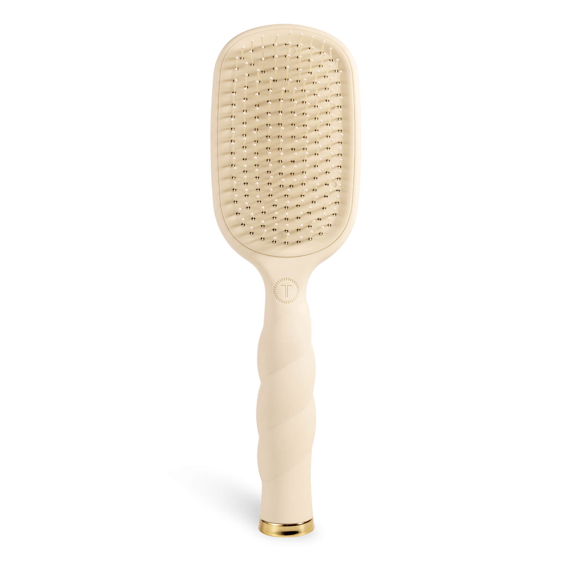 TELETIES - Detangler Hair Brush for Thick Hair - Tan TELETIES