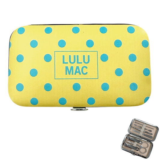 Girlie Girl Originals - MCPD- Butter/Blue Dot Manicure Set Girlie Girl Originals