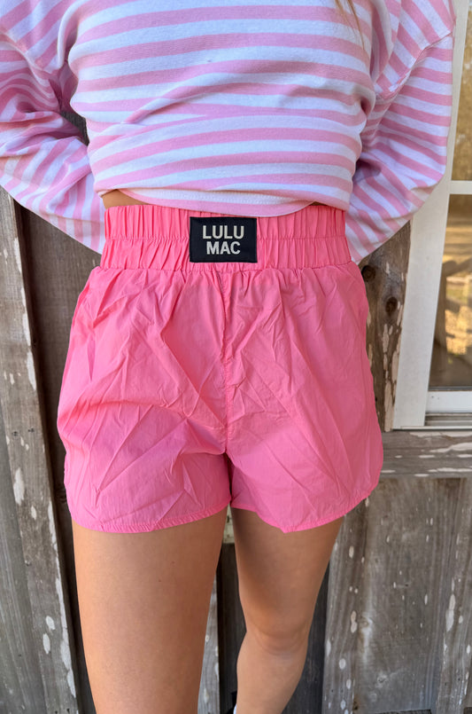 Lulu Mac Bubblegum DD Athletic Shorts