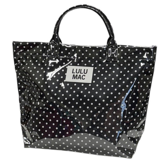 Girlie Girl Originals - LM-BG-1003 TOTE BAG BLACK/WHITE DOT Girlie Girl Originals