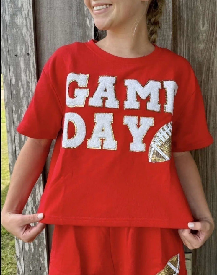 The Ruby Red Football Gameday Set She + Sky