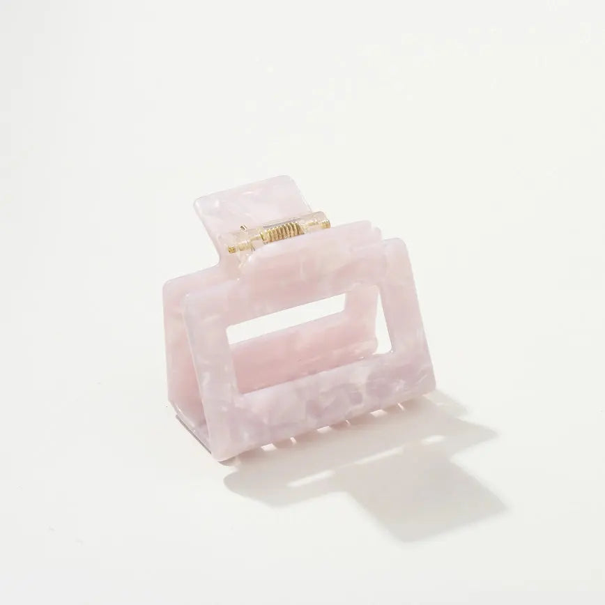 Simone Printed Square Small Claw Clip