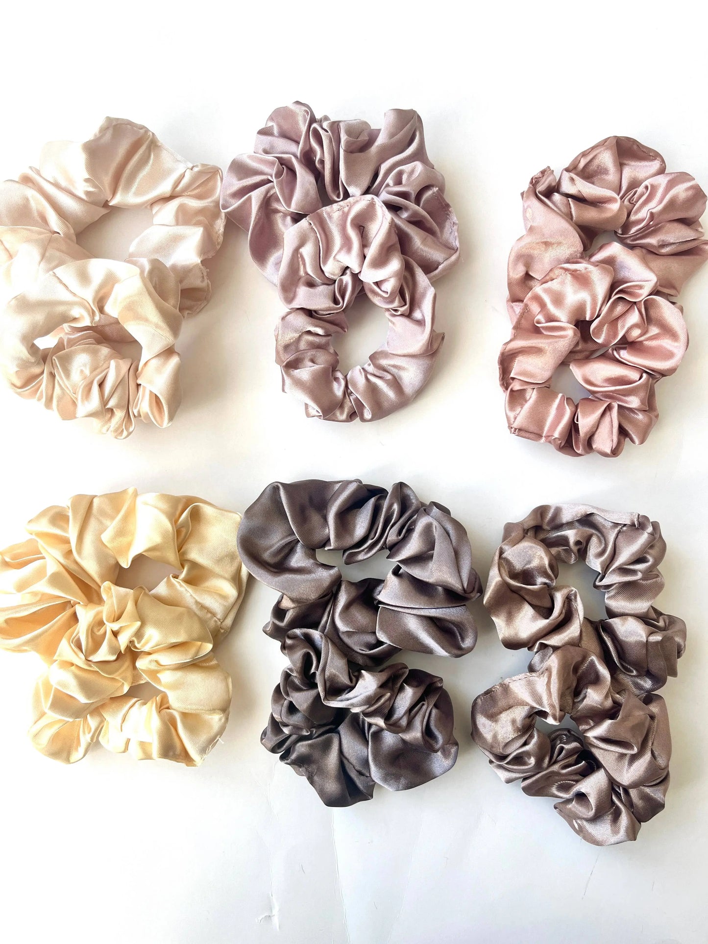 Frosting Company - Hair Scrunchies - Satin Spring Set Frosting Company