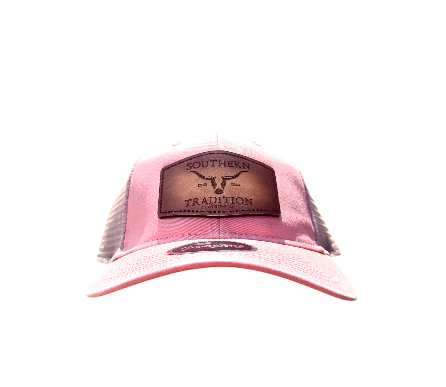 Southern Tradition Tradition Clothing Co - Ladies Ponytail Cap: Coral Southern Tradition Tradition Clothing Co