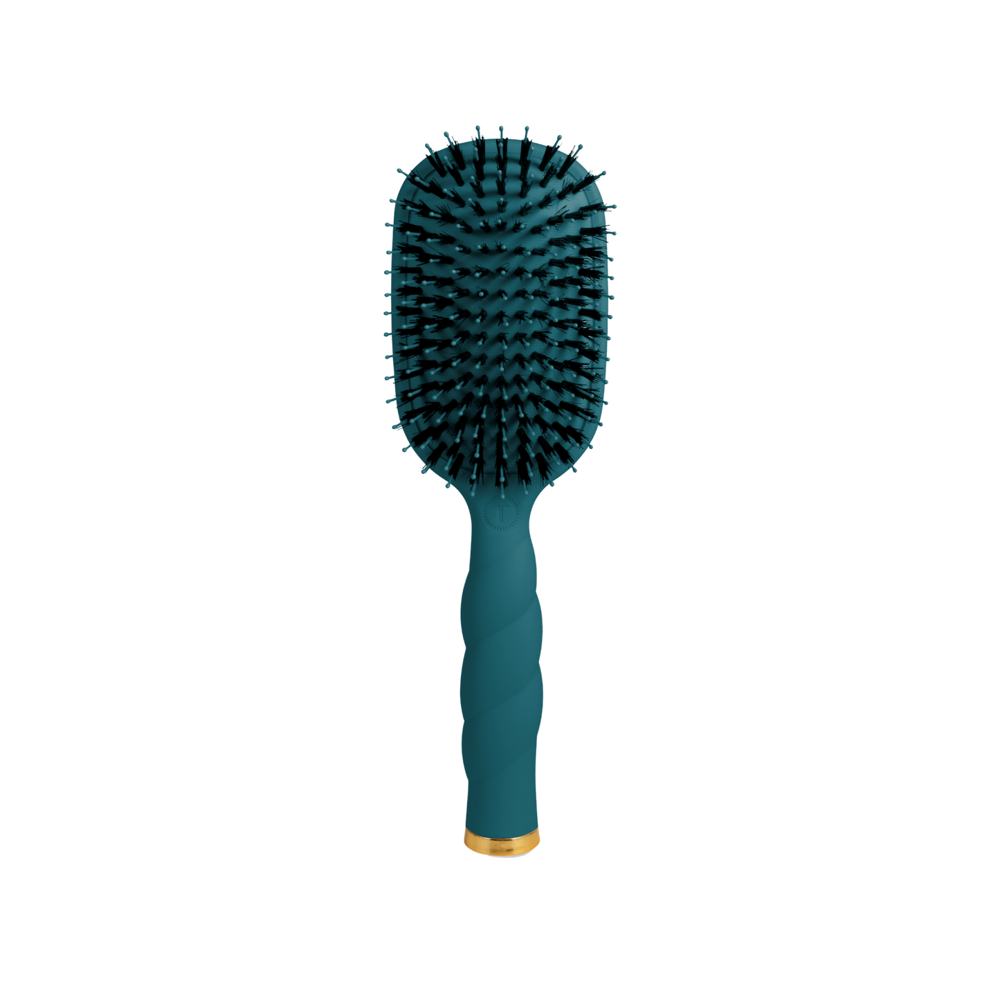 TELETIES - Boar Bristle Hair Brush - Teal With It TELETIES