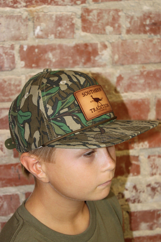 Southern Tradition Flat Bill in Greenleaf Hat Southern Tradition Tradition Clothing Co